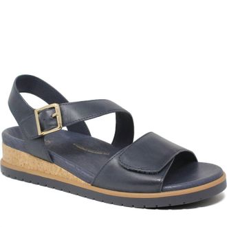 Ziera Womens Vamsy W Leather Sandals In Navy
