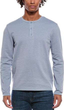 Vince Double Face Pique Henley