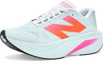 New Balance FuelCell SuperComp Trainer v3 Womens Shoes Glint Blue/Daybreak : 5.5 B - Medium, Textile