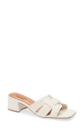 Bottero Catia Slide Sandal in Off White at Nordstrom, Size 10