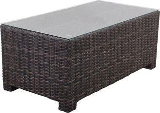 Courtyard Casual St Lucia 43In Rectangle Coffee Table