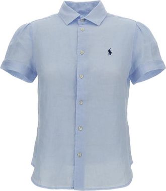 Ralph Lauren Embroidered-logo Short-sleeved Shirt