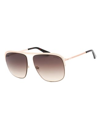 Guess Womens Guess Gu5225 32F Gold Sunglasses - Size: ONE size