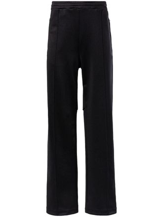 Reebok piped-trim track pants - Black