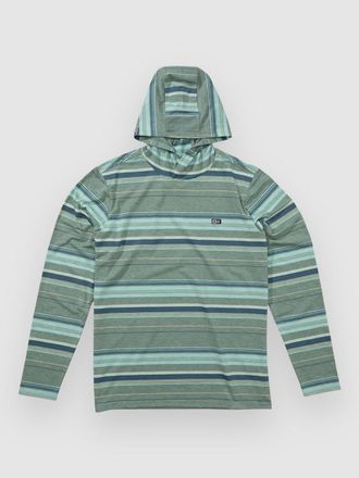 Salty Crew White Cap Tech Longsleeve Lycra blau