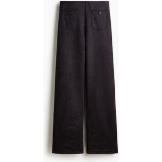 H&M Jersey Trousers in Dark Brown at Nordstrom, Size Xx-Large