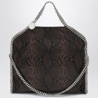 Stella McCartney Stella Mc Cartney Falabella Tote Fold Over With Snake Print