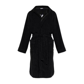 Moschino Robes, male, Black, Size: XL Hooded Robe