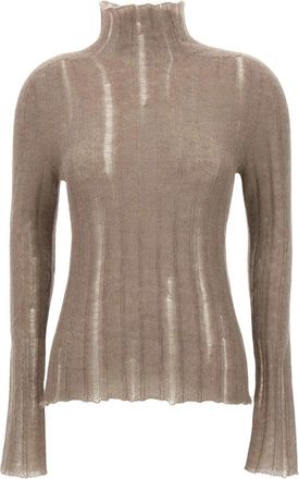 Fabiana Filippi Havana Sweater - Dames - Coltruien - Bruin - S - Truien & Vesten