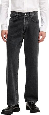 Kenzo Jeans, Heren, Zwart, W32, Katoen, Botan Loose Fit Jeans
