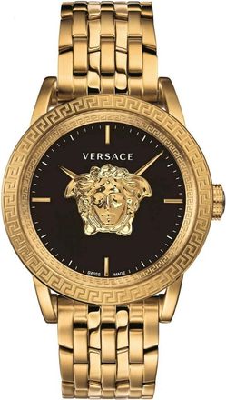 Versace Palazzo Empire Horloge - Heren - Horloges - Geel - ONE Size - Accessoires