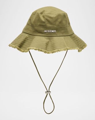 Jacquemus Mens Le Bob Artichaut Bucket Hat