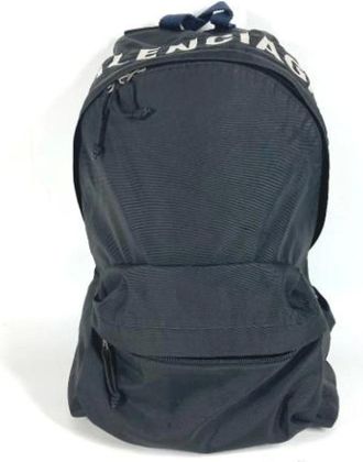 Balenciaga Vintage, unisex, Zwart, ONE Size, Nylon, Pre-owned Vintage Rugzak