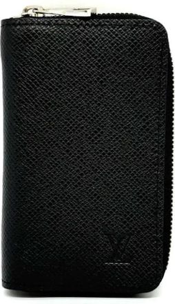 Louis Vuitton Pre-owned Canvas wallets - Heren - Vintage Accessoires - Zwart - ONE Size - Leer - Vintage