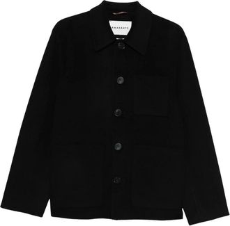 Amaranto Overshirt - Heren - Zomerjassen - Zwart - L - Kasjmier - Jassen