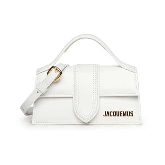 Jacquemus Handbags, female, White, Size: ONE SIZE Le Bambino