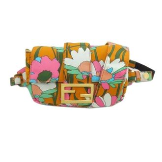 Fendi Pre-owned Belt Bags, female, Multicolor, Size: ONE SIZE Pre-owned Nylon Fanny Pack