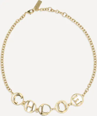Chlo&eacute; Collana Choker Script Woman UNI
