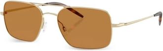 Oliver Peoples Victory II Zonnebril - unisex - Zonnebrillen - Geel - 55 MM - Accessoires