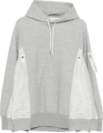 sacai Sweatshirt - Heren - Hoodies - Grijs - M - Hoodies & sweatvesten