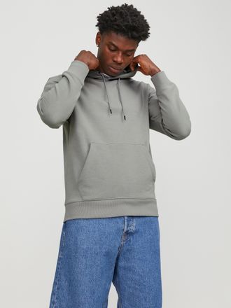 Jack & Jones JJESTAR BASIC SWEAT HOOD NOOS, mit Rippb&uuml;ndchen