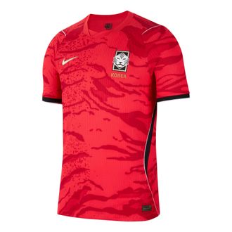 Nike Korea 2026 Match Home Aero-FIT Authentic Jersey Asia Sizing Global Red Black White IB5175-679
