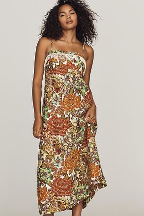 Alemais ALEMAIS Lana 100% Linen Midi Dress