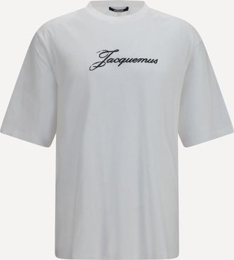 Jacquemus Cotton logo T-shirt Male M