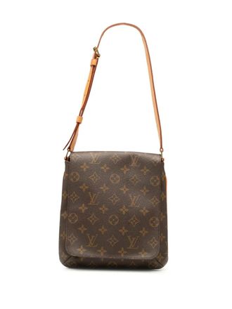 Louis Vuitton 2000 Monogram Musette Salsa Short Strap shoulder bag - women - Fabric/Leather - One Size - Brown