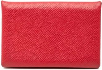 Herm&egrave;s Pre-owned Wallets, female, Red, Size: ONE SIZE Pre-owned Vintage Wallet