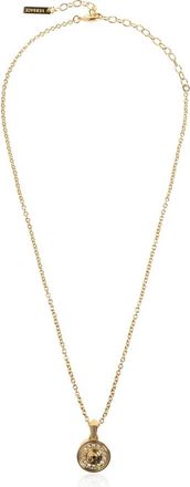 Versace La Medusa Crystal Necklace - Dames - Kettingen - Geel - ONE Size - Accessoires