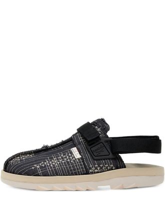 Reebok Slippers con stampa grafica - Nero