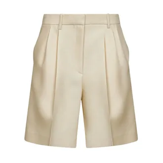 Khaite Mujer, Pantalones cortos, Beige, Talla: S