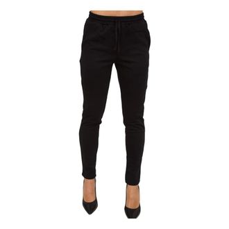 Twinset Slim-fit Trousers, female, Black, XS, Pantaloni in felpa