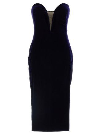 Tom Ford Navy Blue Cocktail Dress