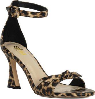 Shushop Emelie Ankle Strap Sandal in Leopard Print at Nordstrom Rack, Size 7.5