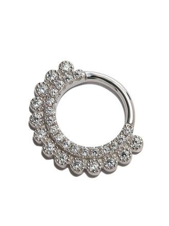 Maria Tash 18kt white gold Apsara Clicker earring - Silver
