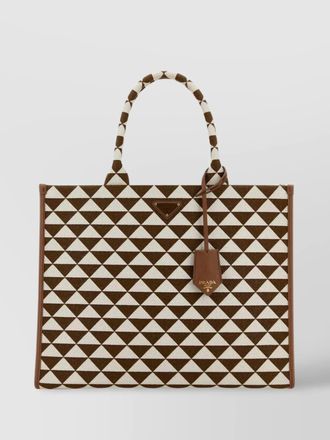 Prada symbole large shoulder bag