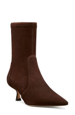 Stuart Weitzman Naomi 50 Bootie in Walnut at Nordstrom, Size 7.5