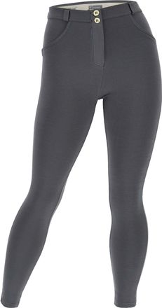Freddy Leggings FREDDY Leggings WRUP1RC001NS, Damen, Gr. L, EURO, grau (pewter), Obermaterial: 81% Baumwolle CO. 19% Elasthan EL., Hosen Leggings