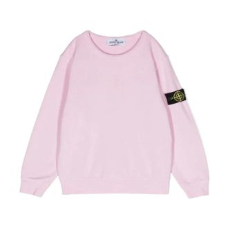 Stone Island Joggers - male - Stone Island - Kids Sweatshirts - Pink - 4 Y - Kids