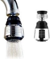 OEM Rubinetto Girevole A 360&deg; Con Aeratore - Set A Doppia Modalit&agrave;, Aeratore Per Cucina E Bagno, Adattatore Incluso, Risparmio Idrico - Crezuo