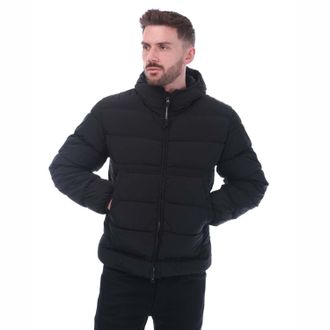 C.P. Company Mens Chrome-R Goggle Down Jacket in Black - Size X-Large