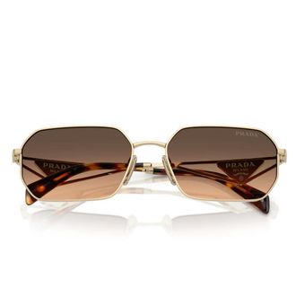 Prada Sunglasses, unisex, Yellow, Size: 58 MM Pra51S Zvn50C Sunglasses