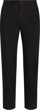 Dolce & Gabbana Elegante Zwarte Broek voor Vrouwen - Heren - Slim Fit Broeken - Zwart - 2XL - Broeken