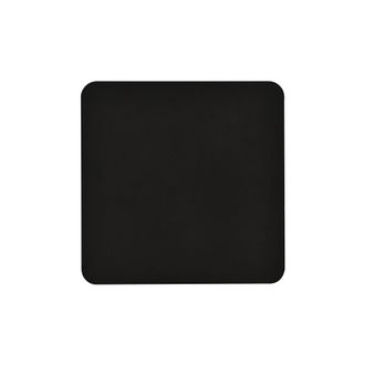 Wonderlamp Aplique de pared minimalista con estructura de metal cuadrado negro