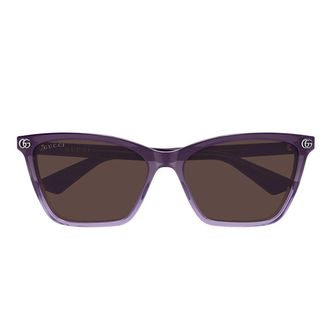 Gucci Sunglasses Gg2111 S 003 Purple/Brown Women