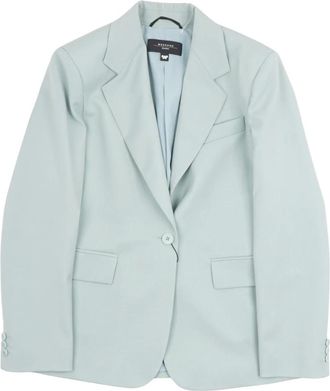 Max Mara Blazers, female, Green, Size: S Lamine Blazer