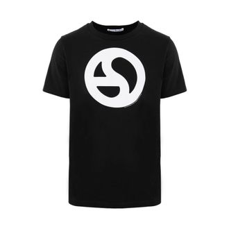 Acne Studios T-Shirts, male, Black, Size: M Yin Black T-Shirt