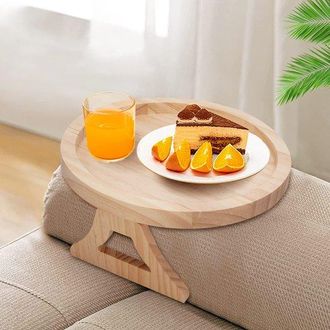 OEM Sof&aacute; Cama De Madera Clipser Sof&aacute; Cama Plegable Plateau &Agrave; Clipser Mesa Para Aperitivos Y Bebidas Servicio Aparte